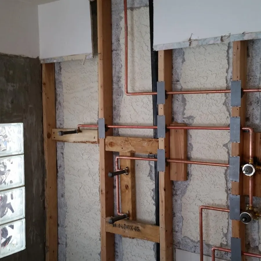 Copper pipe installation for Burst Pipe Repair in Olean