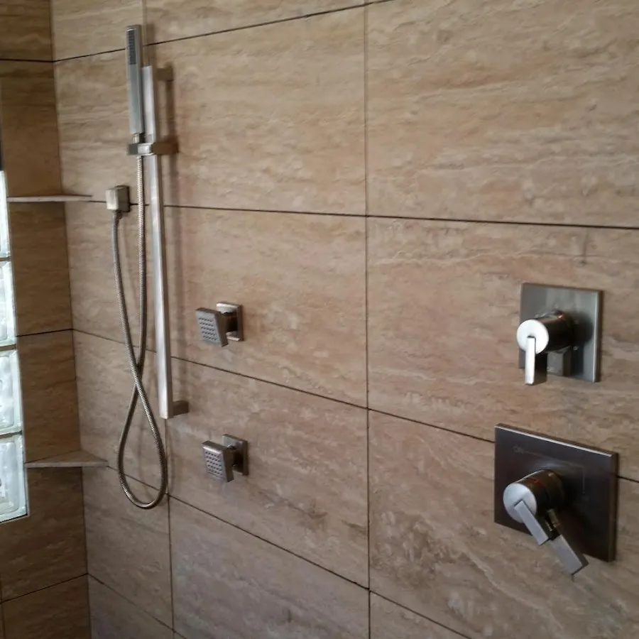 Shower fixture installation for Water Heater Installation in Olean